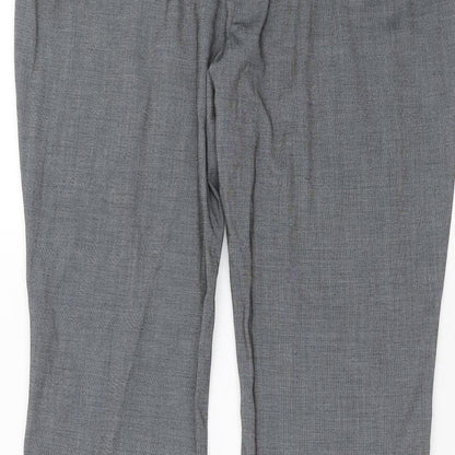 Womens UK Size 16 Debenhams Regular Fit  Grey Trousers