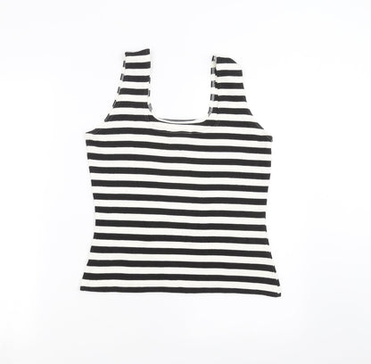 Womens UK Size 14 Wallis Black Basic Tank