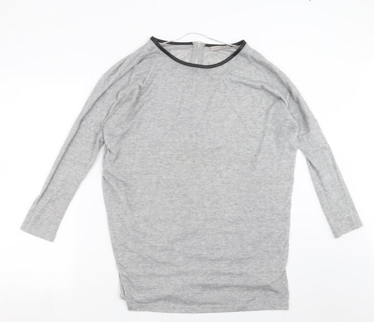 Primark Womens Grey  Knit Pullover Jumper Size 8