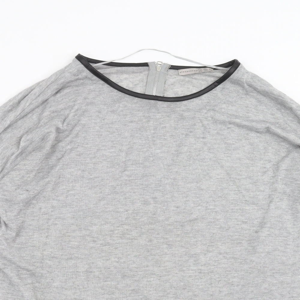 Primark Womens Grey  Knit Pullover Jumper Size 8