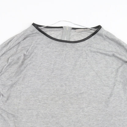 Primark Womens Grey  Knit Pullover Jumper Size 8