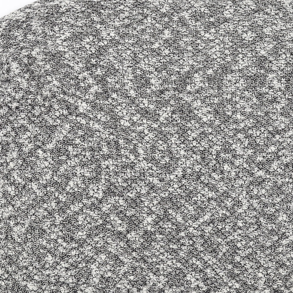 New Look Womens Grey  Knit Pullover Jumper Size S