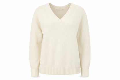 Womens UK Size XS H&M Ivory Pullover Jumper