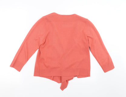 TU Womens Pink  Knit Cardigan Jumper Size 8