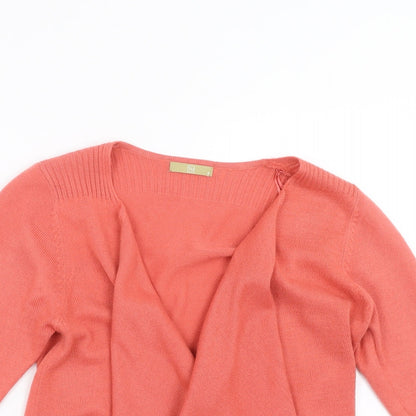 TU Womens Pink  Knit Cardigan Jumper Size 8