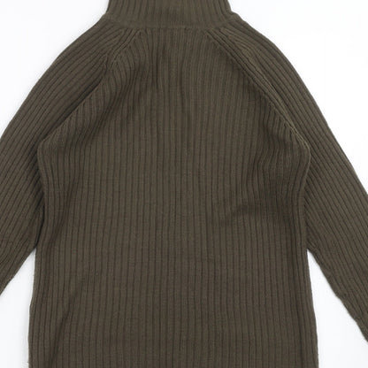 Womens UK Size 12 Nouveau Edition Green Pullover Jumper