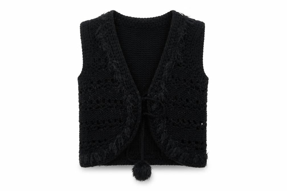 Womens UK Size 10 Primark Black Cardigan Jumper