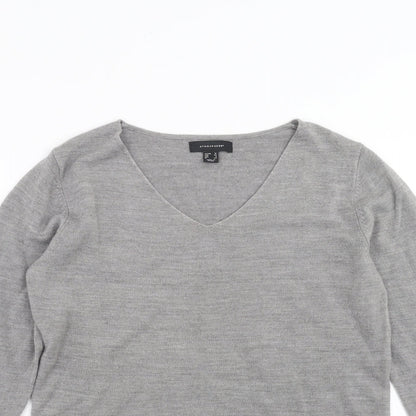 Primark Womens Grey  Knit Pullover Jumper Size 12