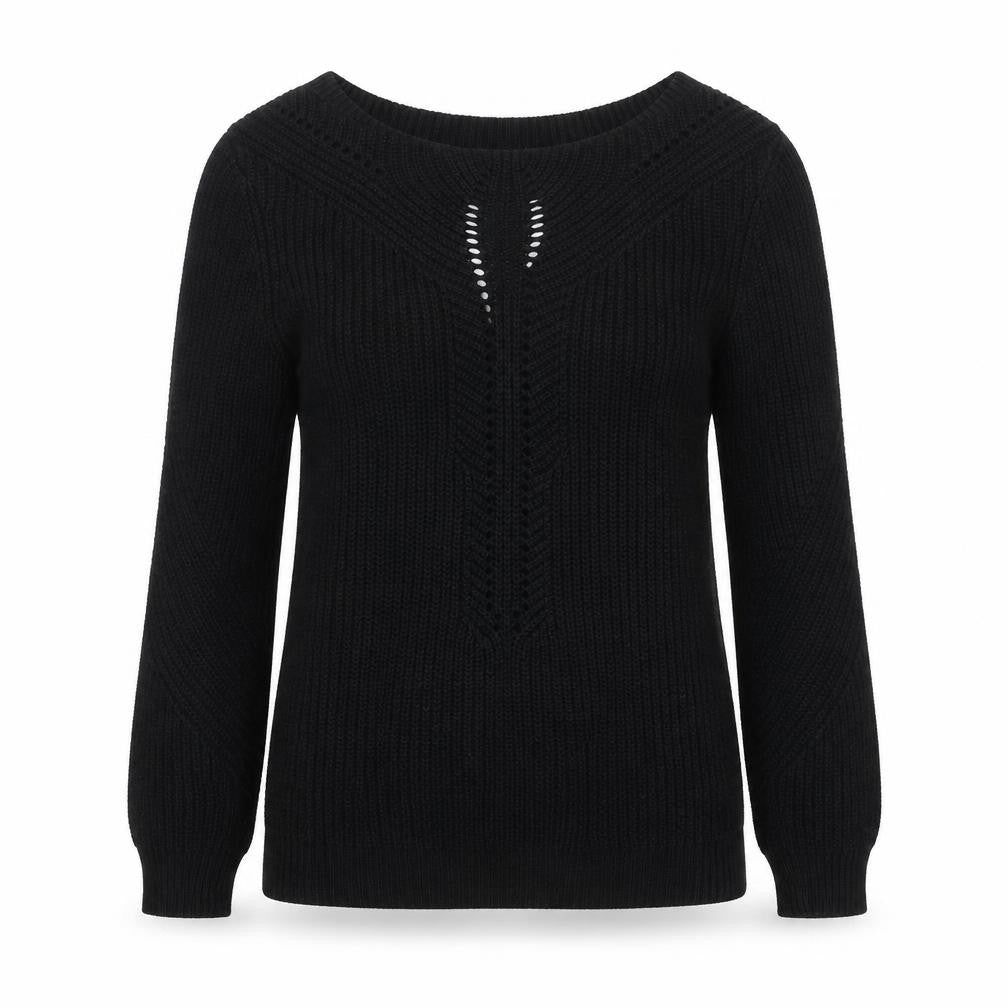 Womens UK Size 10 Primark Black Pullover Jumper
