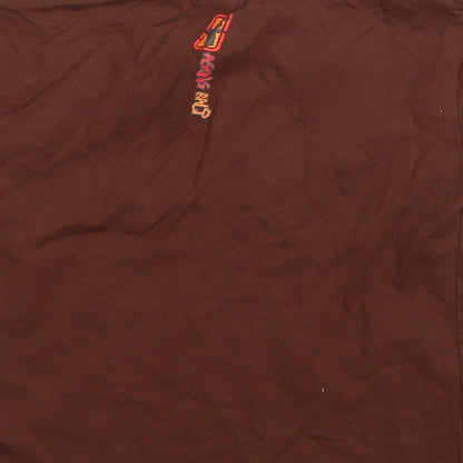 Preworn Boys Brown   Basic T-Shirt Size 5 Years  - Batman