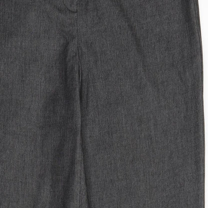 Womens UK Size 32 in M&S Regular Fit  Grey Trousers
