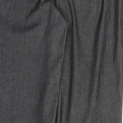 Womens UK Size 32 in M&S Regular Fit  Grey Trousers