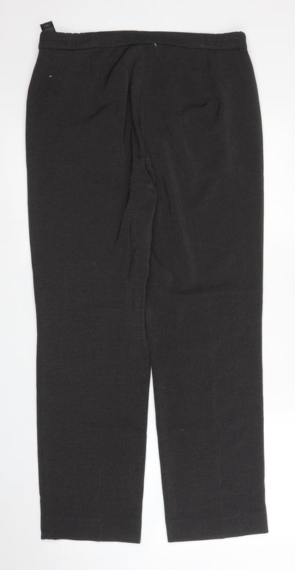 Womens UK Size 12 M&S Regular Fit  Grey Trousers