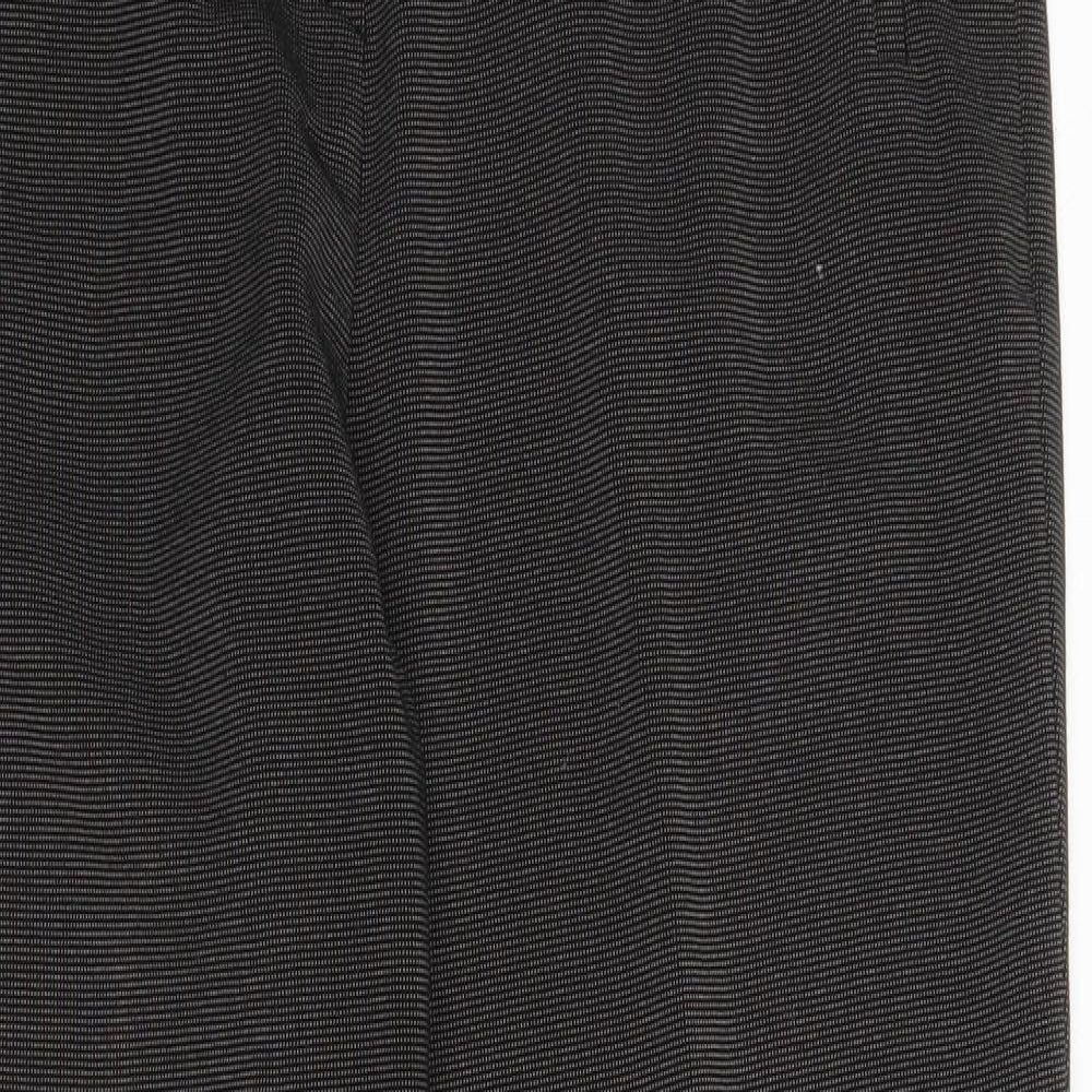 Womens UK Size 12 M&S Regular Fit  Grey Trousers