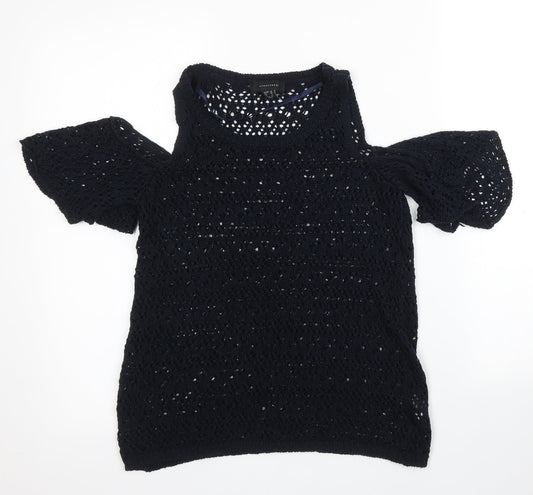Primark Womens Black   Pullover Jumper Size 10