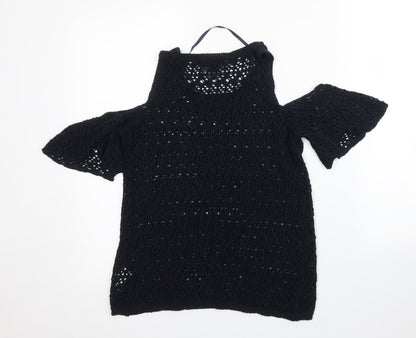 Primark Womens Black   Pullover Jumper Size 10