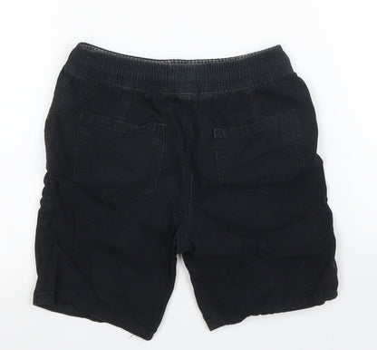 George Boys Black   Bermuda Shorts Size 6 Years