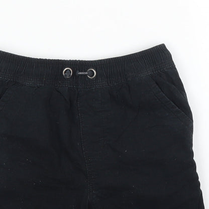 George Boys Black   Bermuda Shorts Size 6 Years