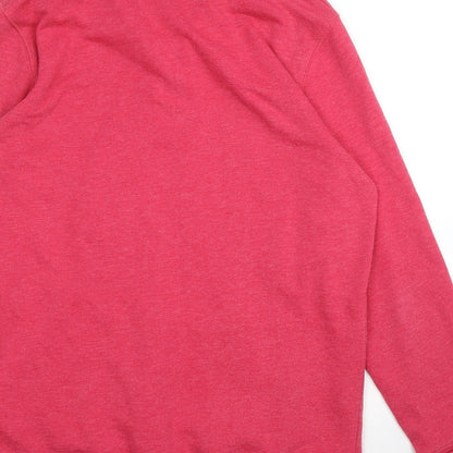 Womens UK Size 12 M&Co Pink Pullover Jumper