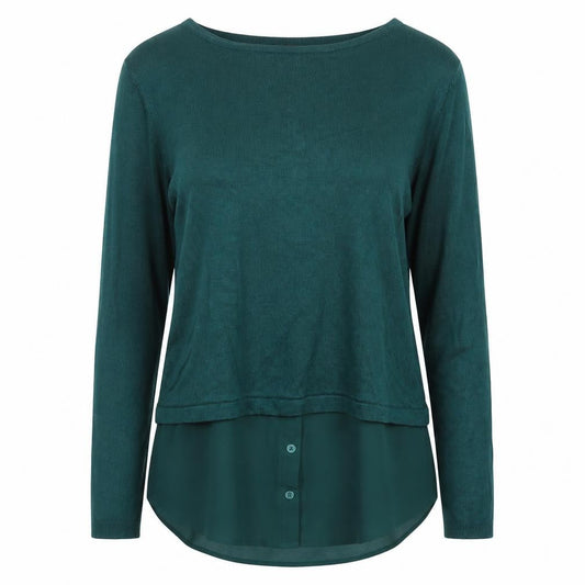 Marks & Spencer Womens Green   Basic Blouse Size 8