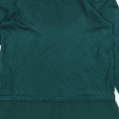 M&S Womens Green   Basic Blouse Size 8