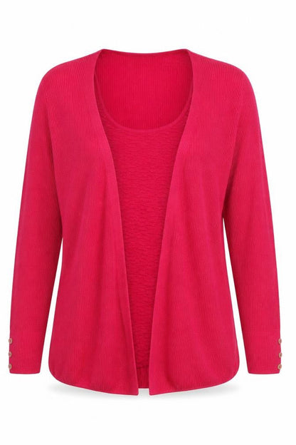 Womens UK Size 10 M&S Pink Cardigan Jumper