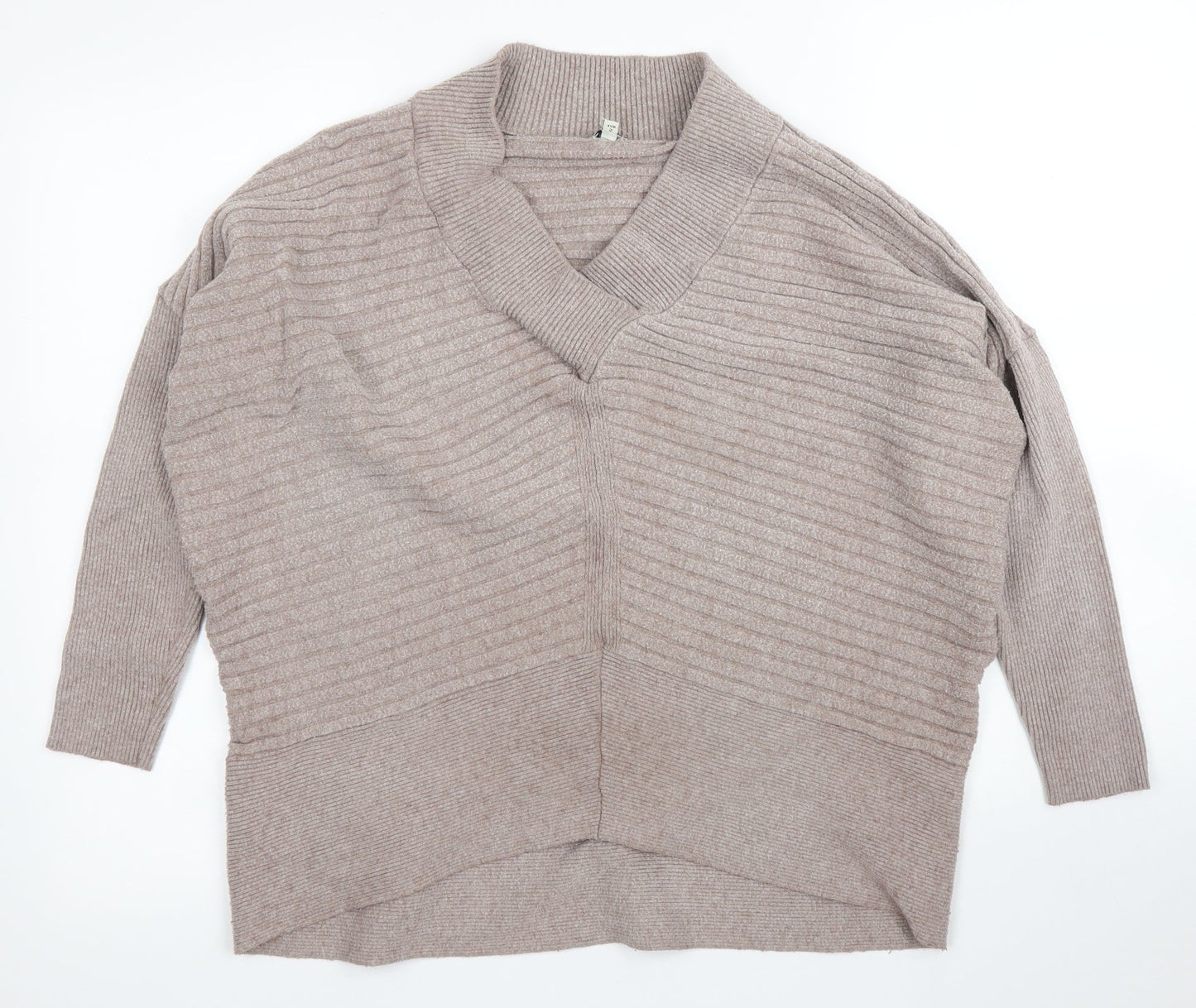 Womens UK Size S River Island Beige Pullover Jumper