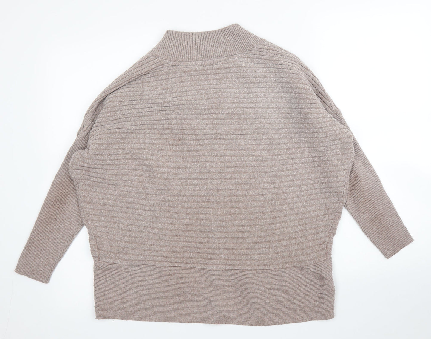 Womens UK Size S River Island Beige Pullover Jumper