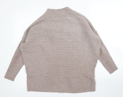 Womens UK Size S River Island Beige Pullover Jumper