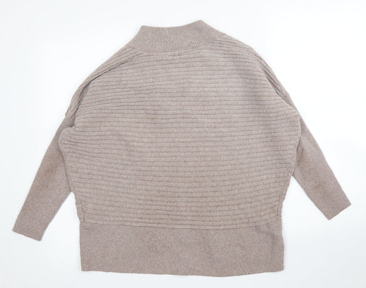 Womens UK Size S River Island Beige Pullover Jumper