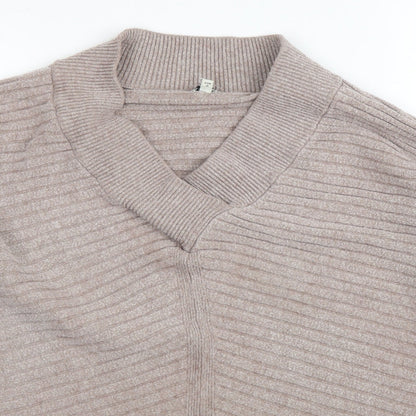Womens UK Size S River Island Beige Pullover Jumper