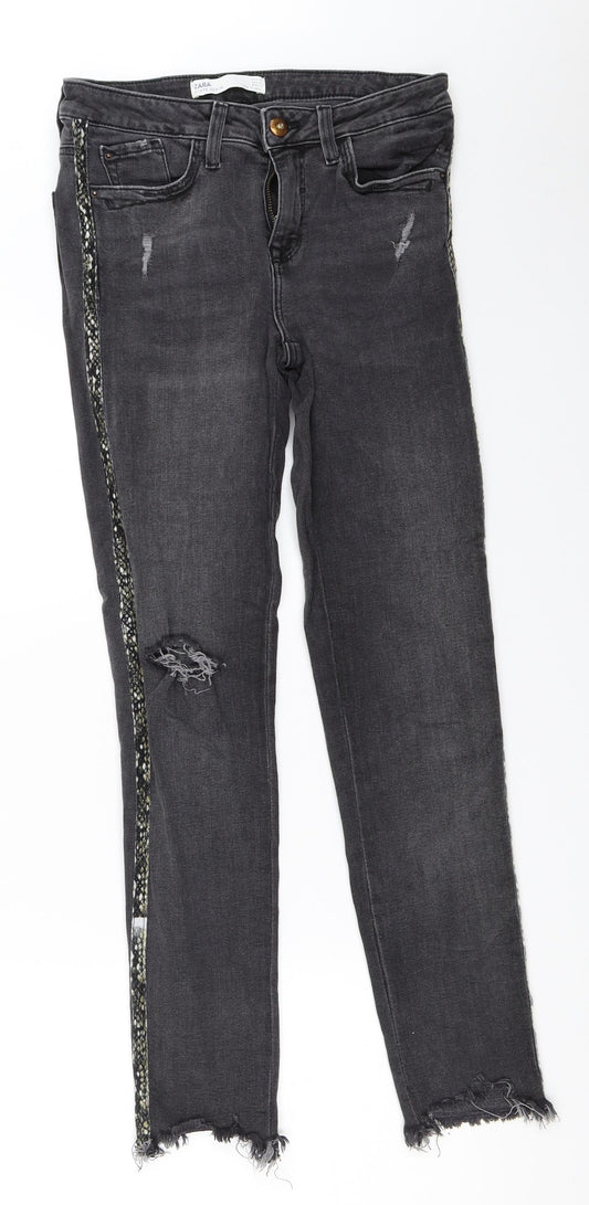 Zara Womens Black   Skinny Jeans Size 36 L27 in