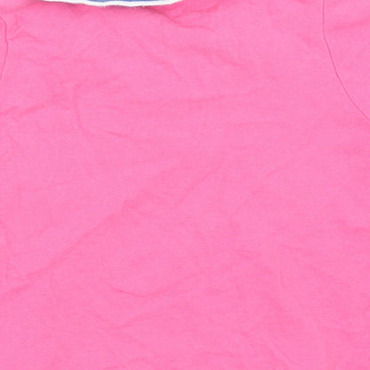 George Boys Pink   Basic Polo Size 12-18 Months