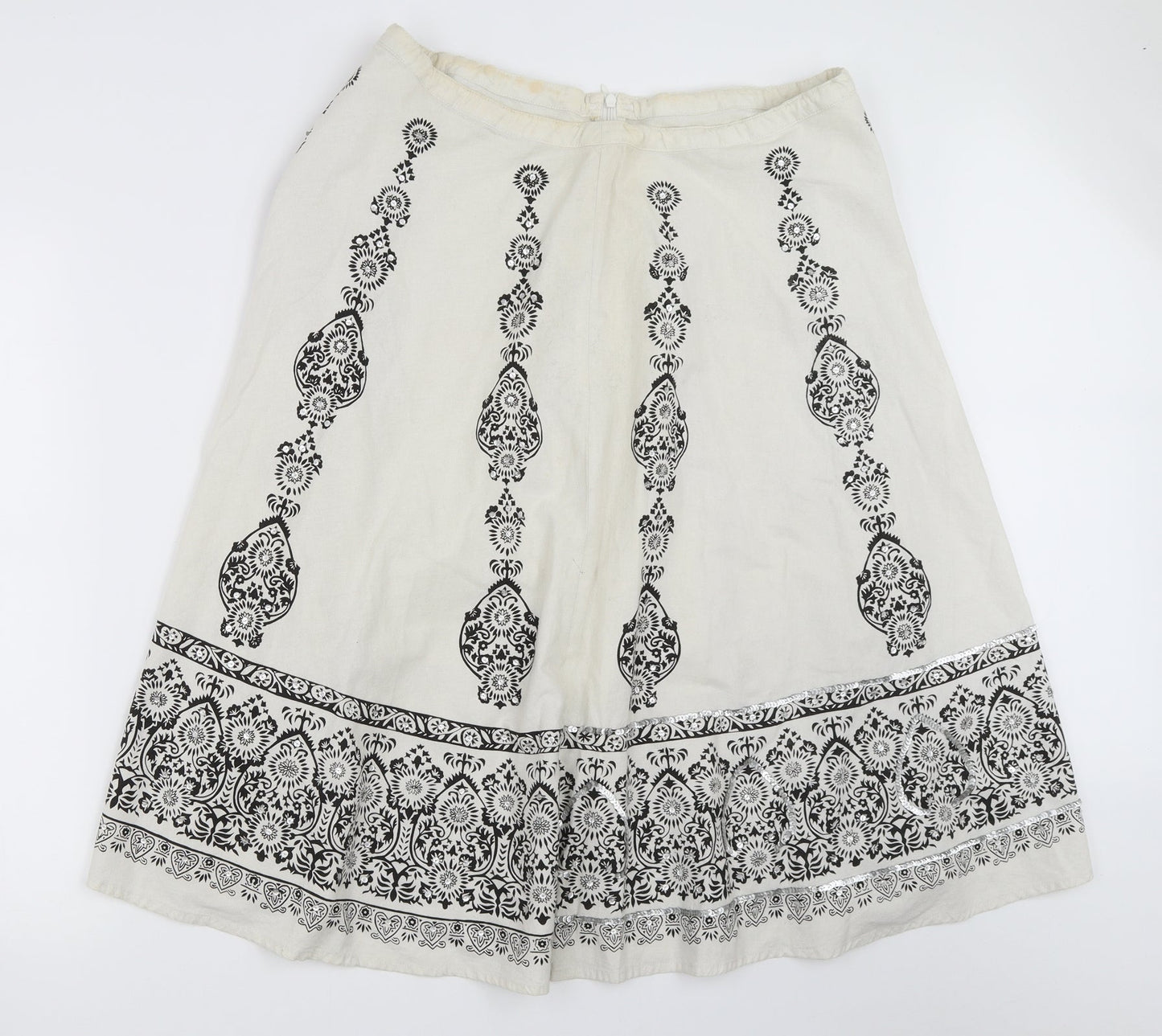 Womens UK Size 32 in Preworn Flare  Skirt