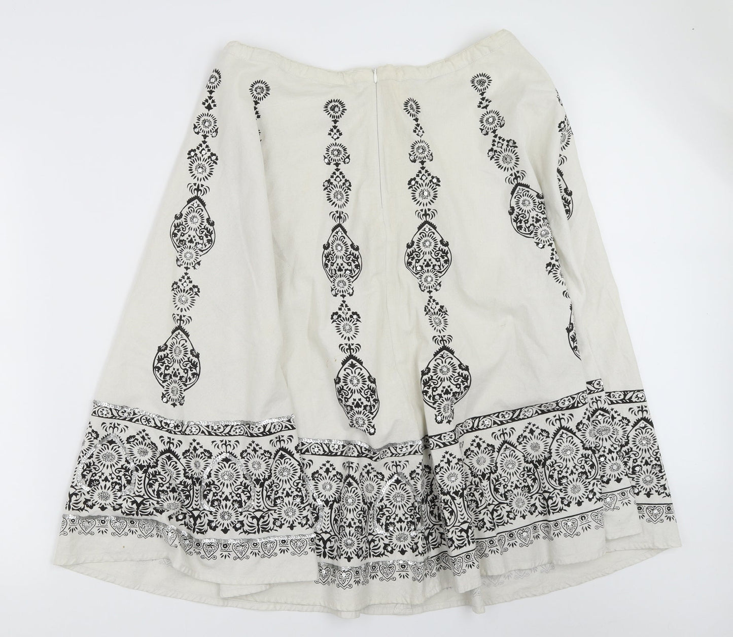 Womens UK Size 32 in Preworn Flare  Skirt