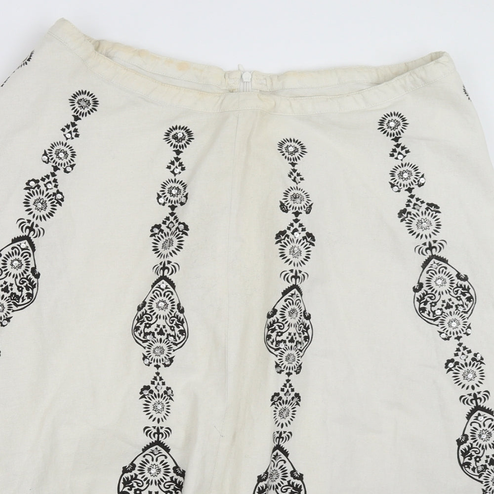 Womens UK Size 32 in Preworn Flare  Skirt