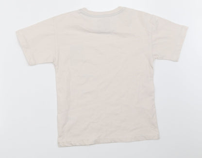 Matalan Boys Ivory   Basic T-Shirt Size 6 Years