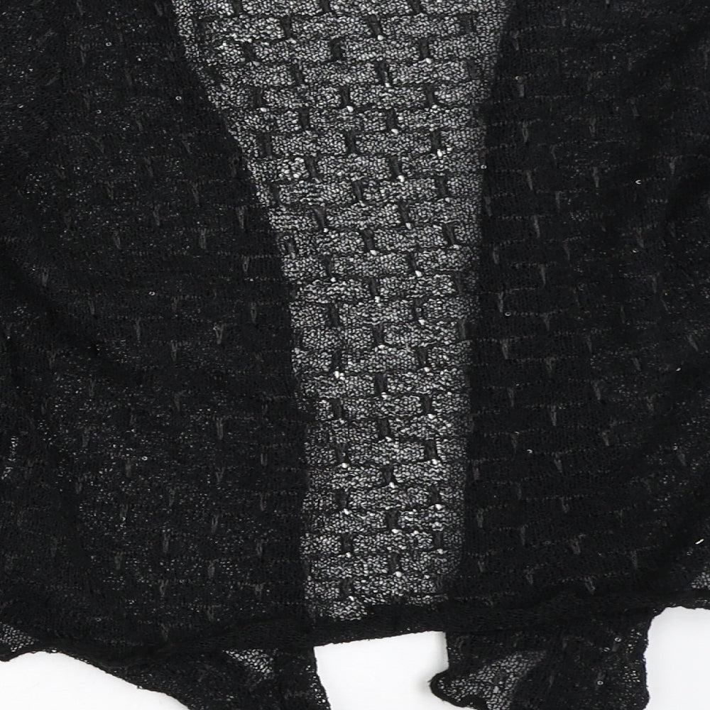 Just Elegance Womens Black   Cardigan Jumper Size L