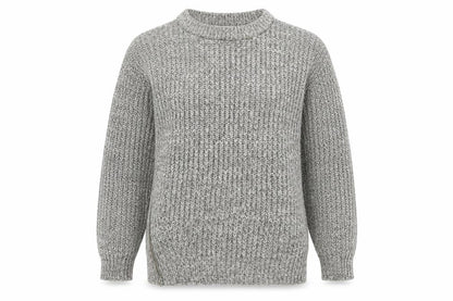 Womens UK Size S Papaya Grey Pullover Jumper