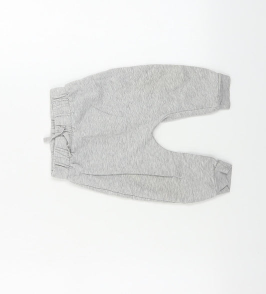 George   Grey   Jogger Trousers Size 12-18 Months