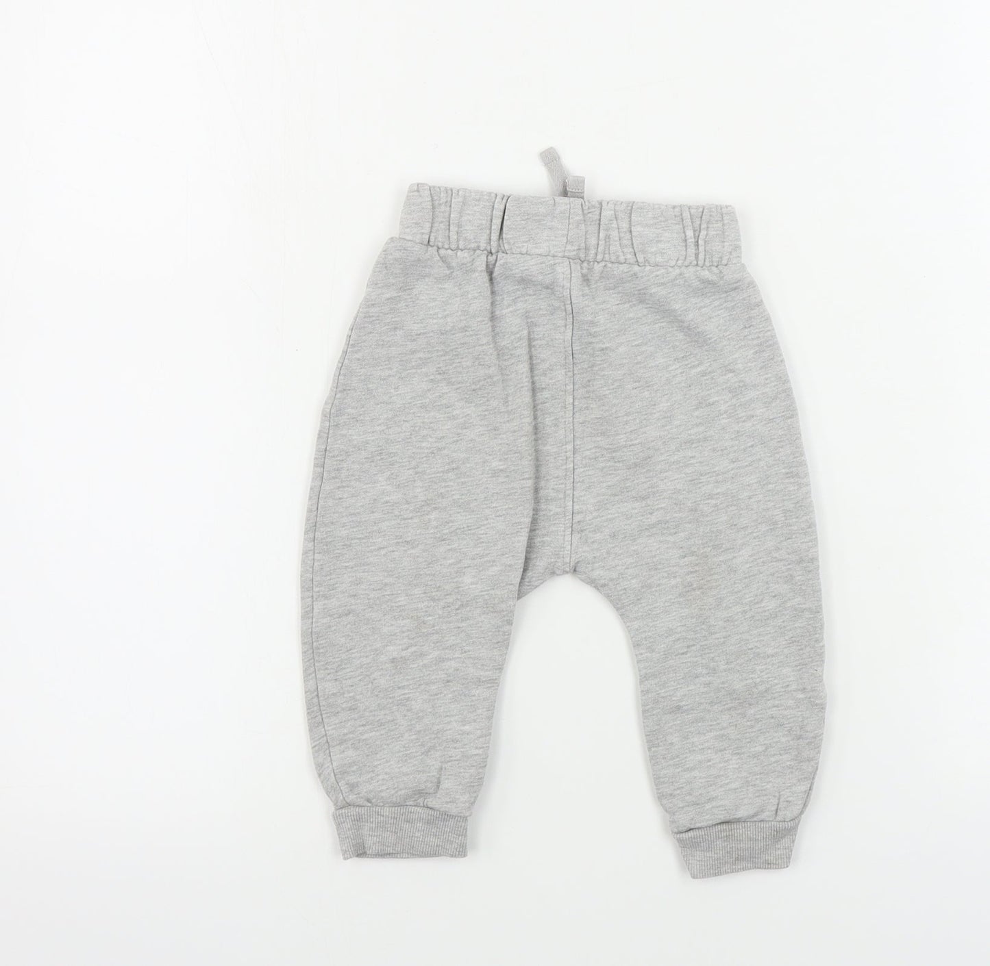 George   Grey   Jogger Trousers Size 12-18 Months