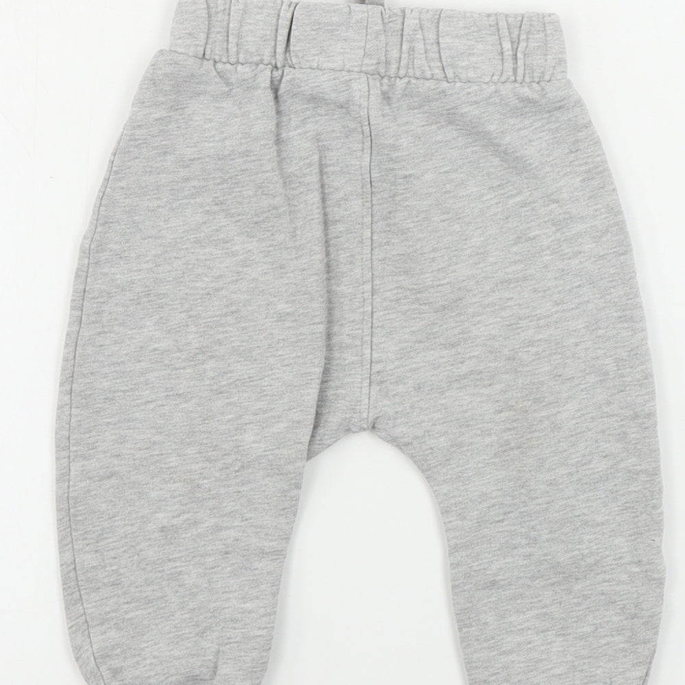 George   Grey   Jogger Trousers Size 12-18 Months