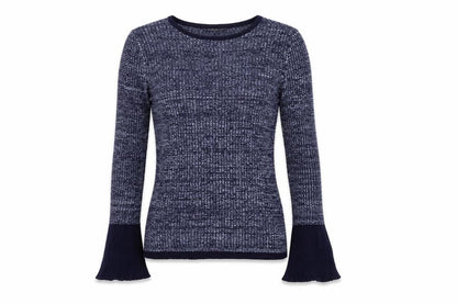Womens UK Size 8 Marks and Spencer Blue Pullover Jumper