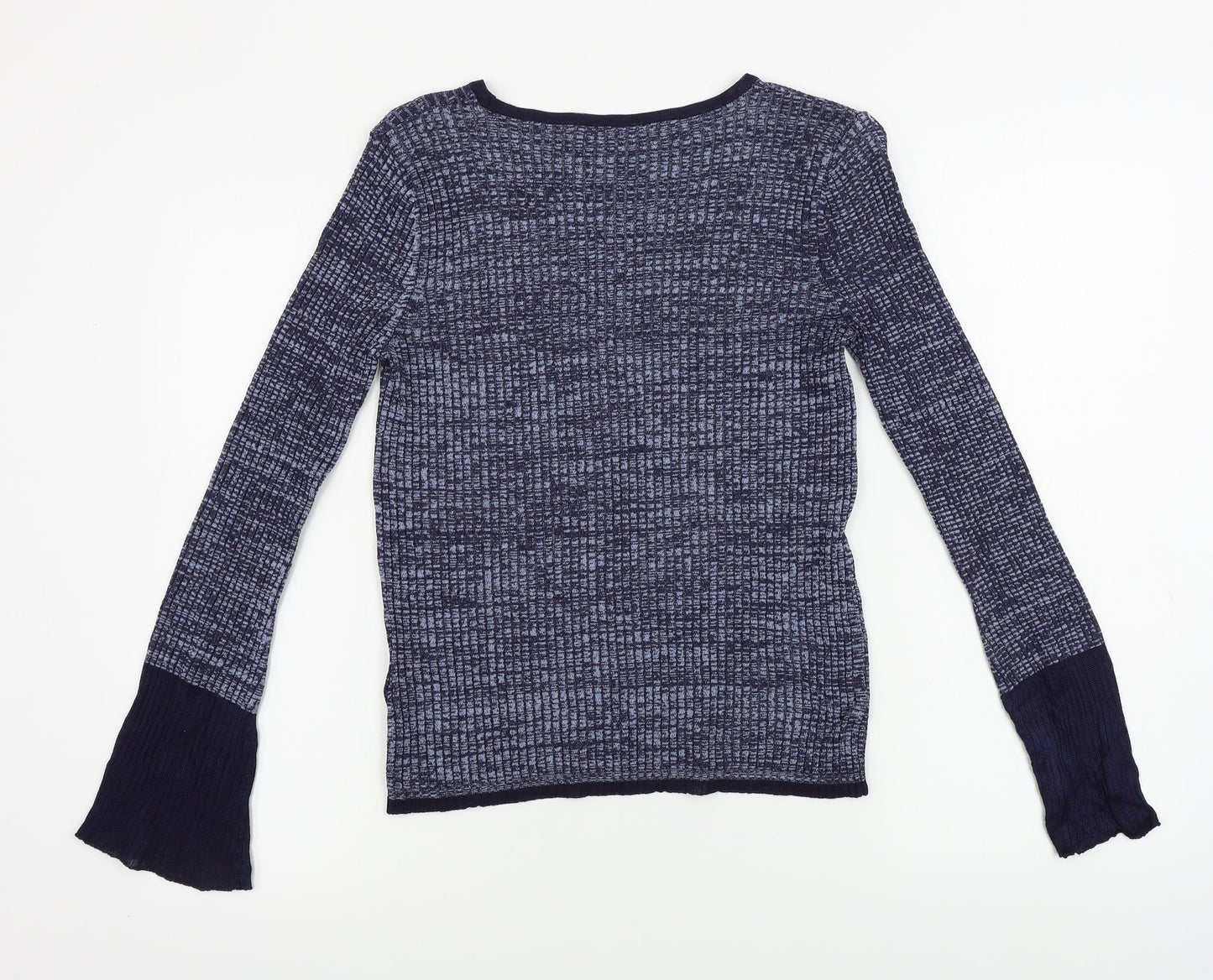 Womens UK Size 8 Marks and Spencer Blue Pullover Jumper