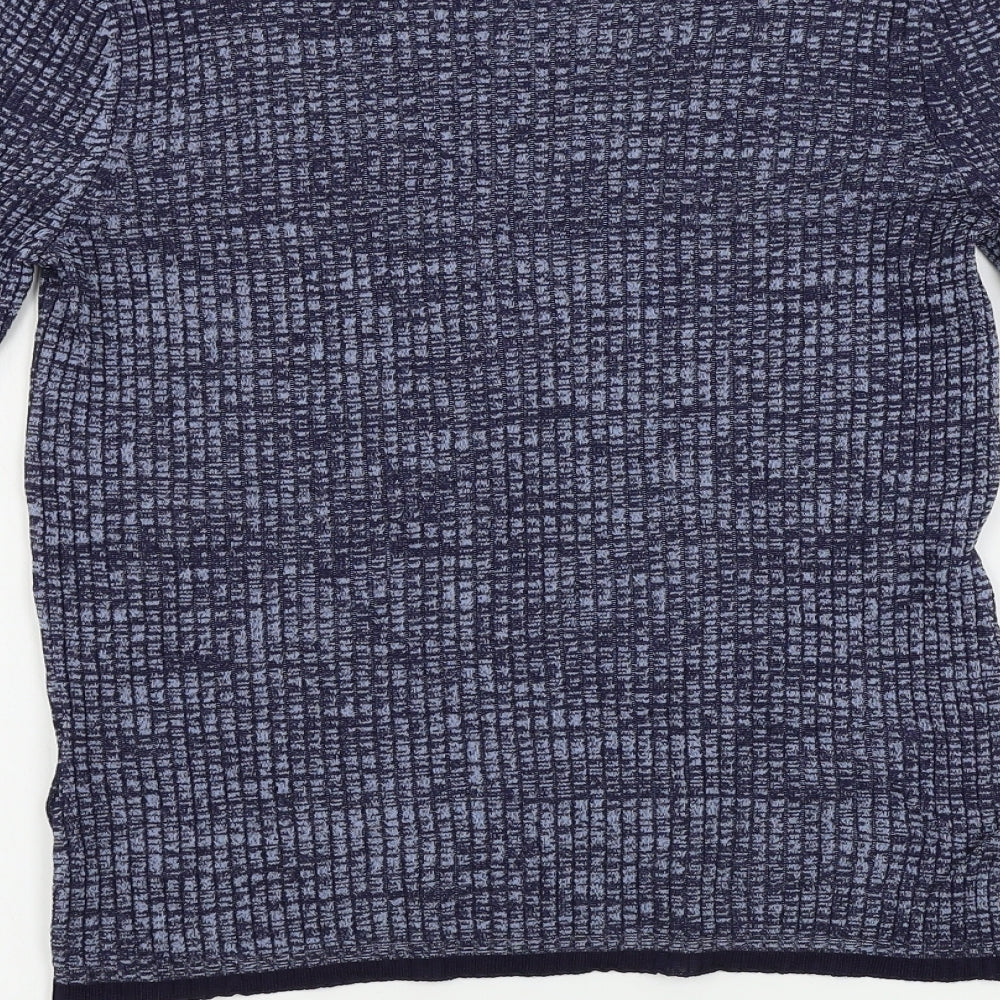 Womens UK Size 8 Marks and Spencer Blue Pullover Jumper