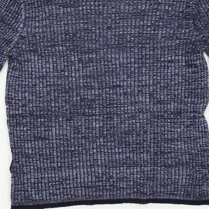 Womens UK Size 8 Marks and Spencer Blue Pullover Jumper