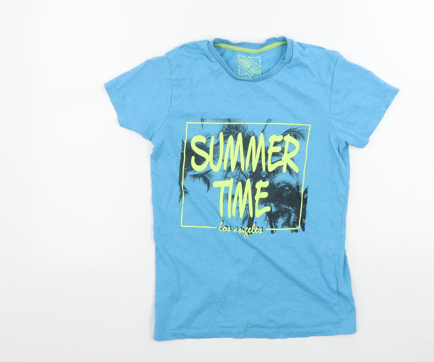 Matalan  Boys Blue   Basic T-Shirt Size 11 Years