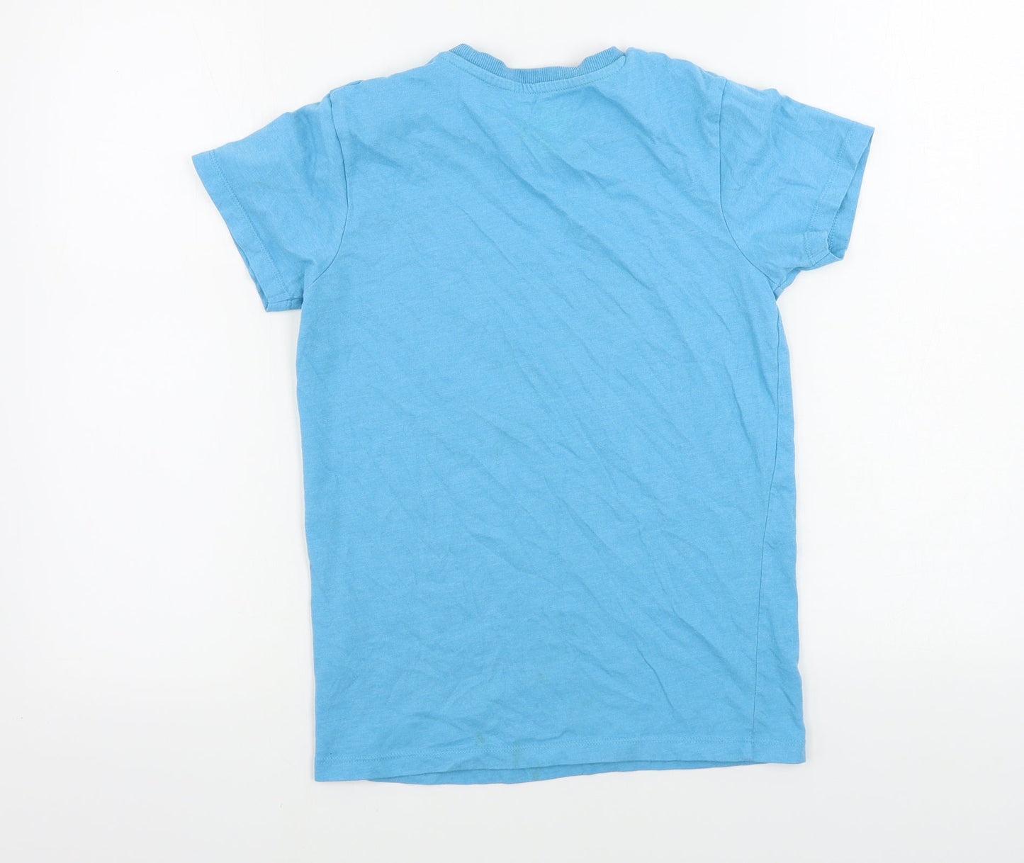 Matalan  Boys Blue   Basic T-Shirt Size 11 Years