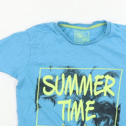 Matalan  Boys Blue   Basic T-Shirt Size 11 Years