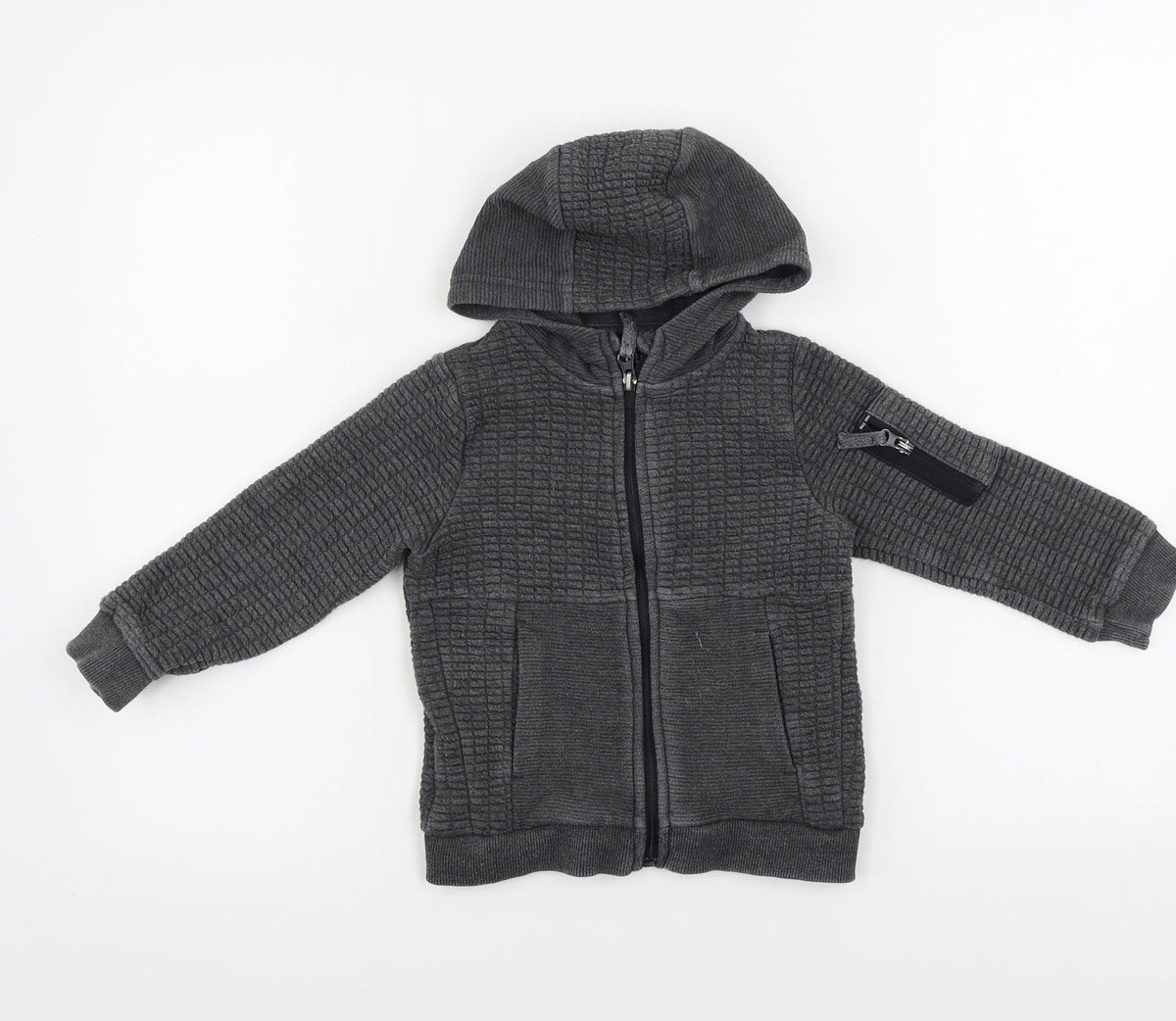 Nutmeg  Boys Grey   Jacket Coat Size 2-3 Years